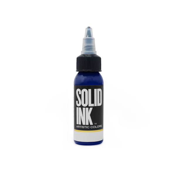Dark Blue - Solid Artistic Color 30ml - NOT FOR HUMAN SKIN