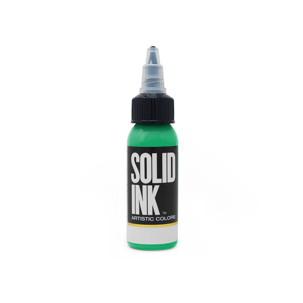 Solid Ink Künstlerfarbe - Mint (30 ml) - NICHT FÜR MENSCHLICHE HAUT