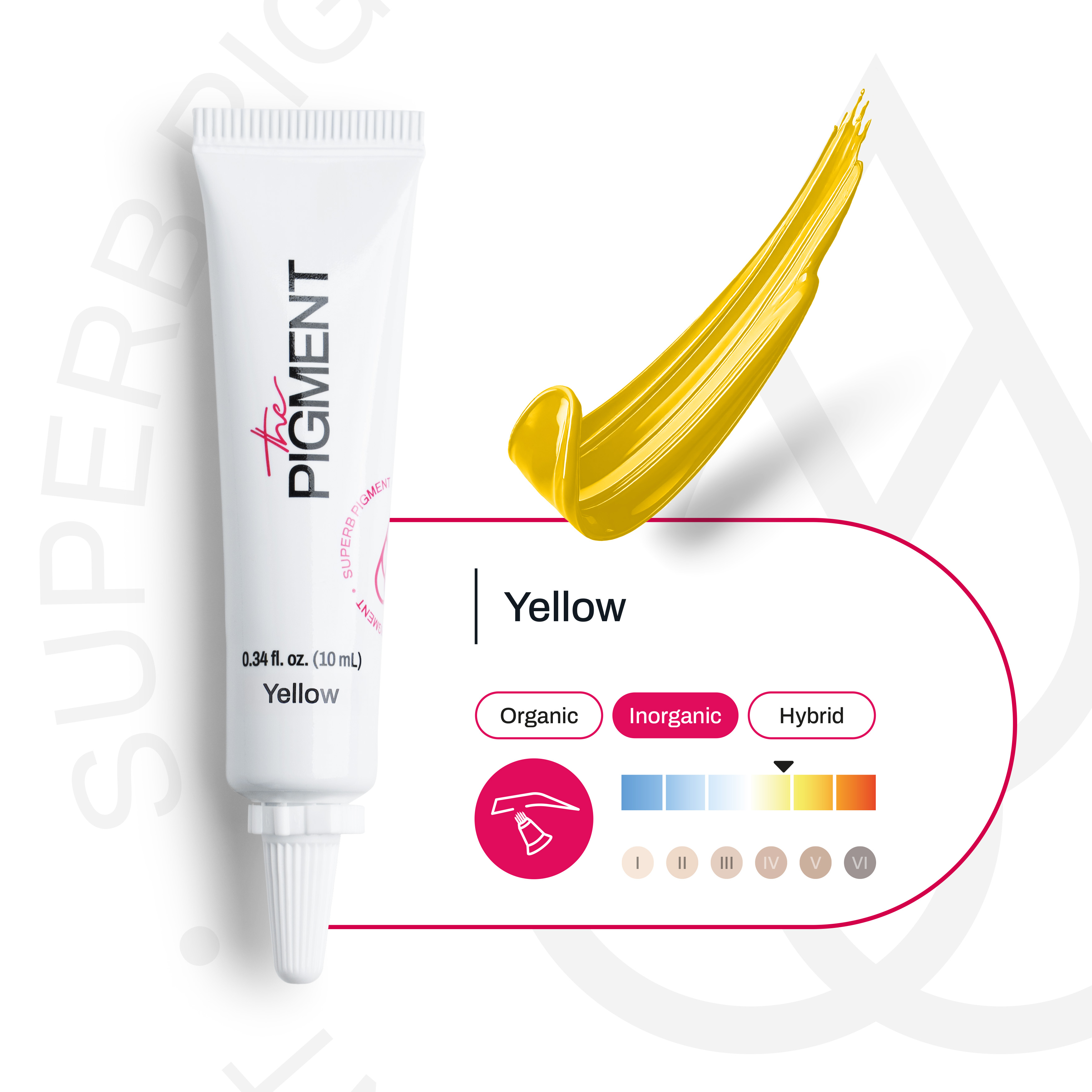 The Pigment Microblading - Yellow (10 ml)