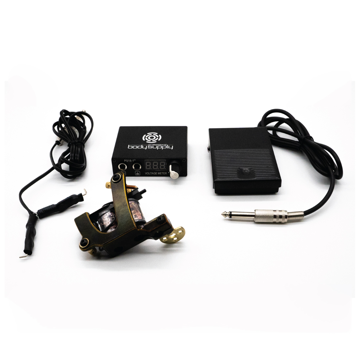 Basic Tattoo-Set - Coil-Maschine V-Style
