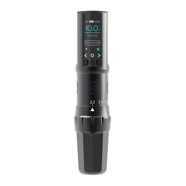 Microbeau E.L.B. Permanent Make-up-Maschine mit einstellbarem Hub – Mattschwarz