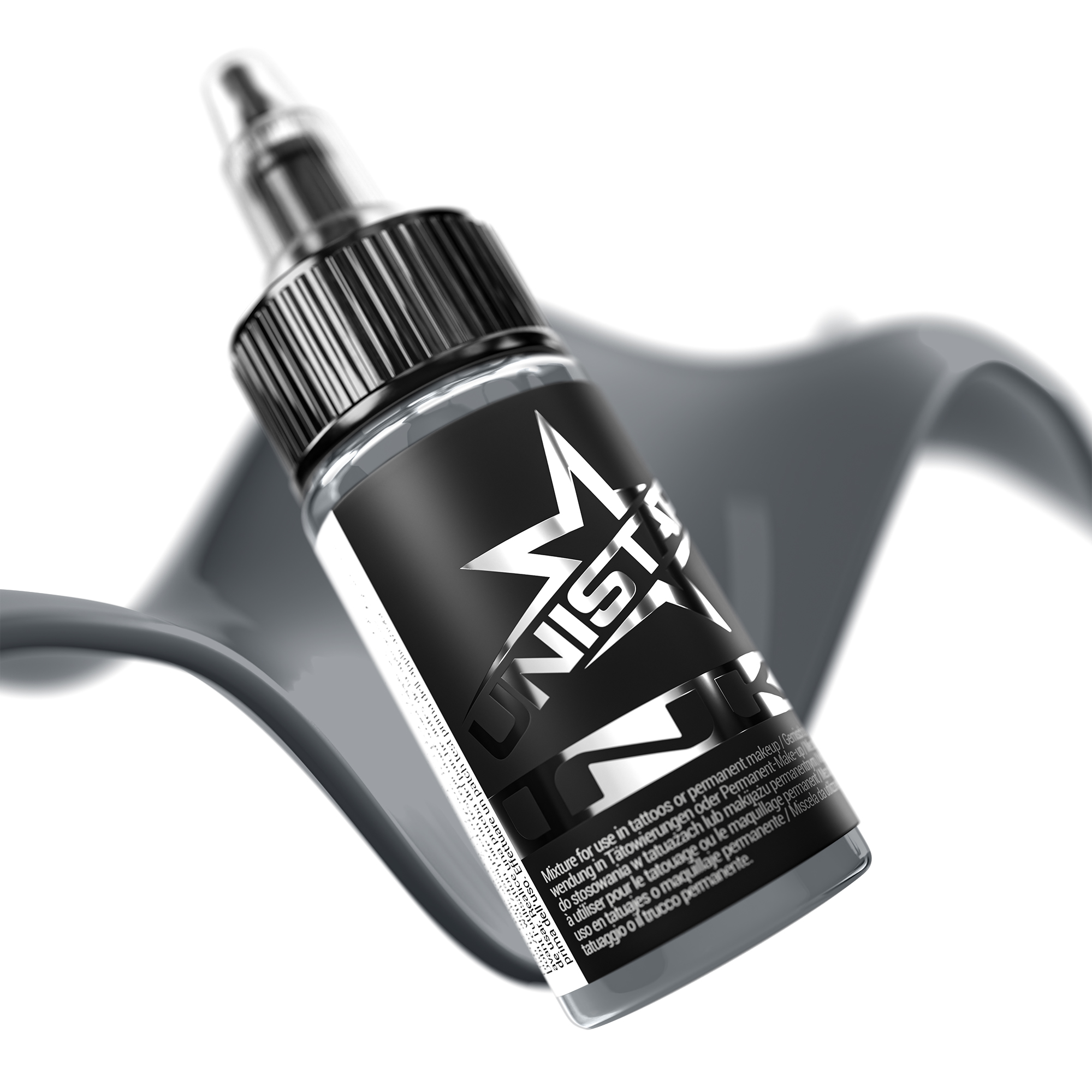 UNISTAR COLORS Ink - SOLID GRAY #3 30ml