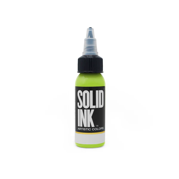 Solid Artistic Color - Lime (30 ml) - NOT FOR HUMAN SKIN