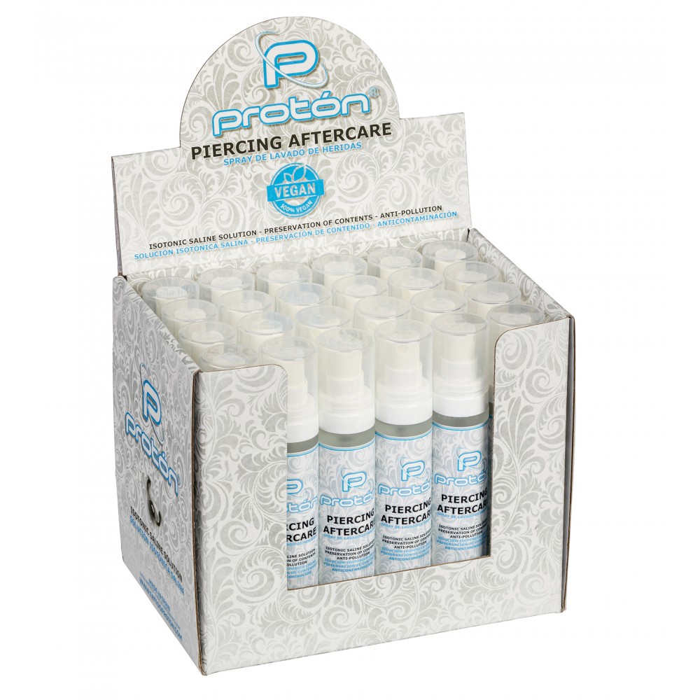Proton Piercing Saline Solution 50ml x24pz