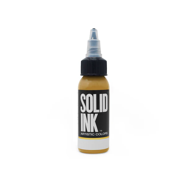 Solid Ink Künstlerfarbe - Ochre (30 ml) - NICHT FÜR MENSCHLICHE HAUT