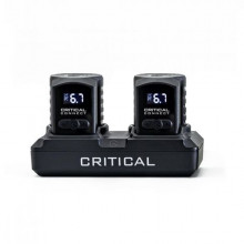 Critical Connect Set - Dockingstation + 2 Shorty Batterien mit Klinkenbuchse (3,5 mm)