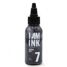 I AM INK Tattoofarbe - Second Generation - 7 Urban Black