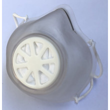 PVC-Maske, waschbar und wiederverwendbar - mit austauschbarem Filter