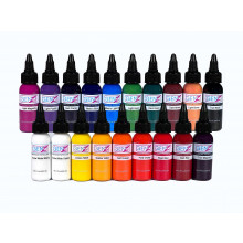 Intenze Ink Tattoofarbe REACH - 19 Color Set (19 x 30 ml)