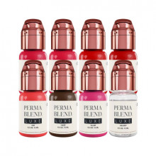 PermaBlend Luxe PMU Pigment - Carla Ricciardone Enhance Set (8 x 15 ml)