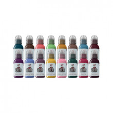 World Famous Limitless Tattoofarbe - A.D. Pancho Pro Color Set (16 x 30 ml)