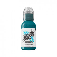 World Famous Limitless Tattoofarbe - JF Turquoise (30 ml)