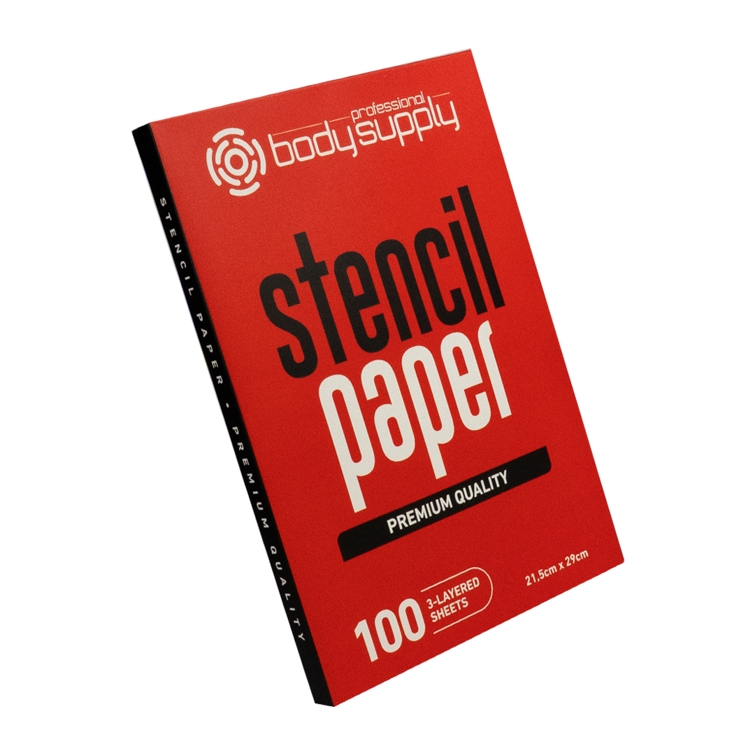BodySupply Premium Stencil Paper - 21.5x29cm - 100 sheets
