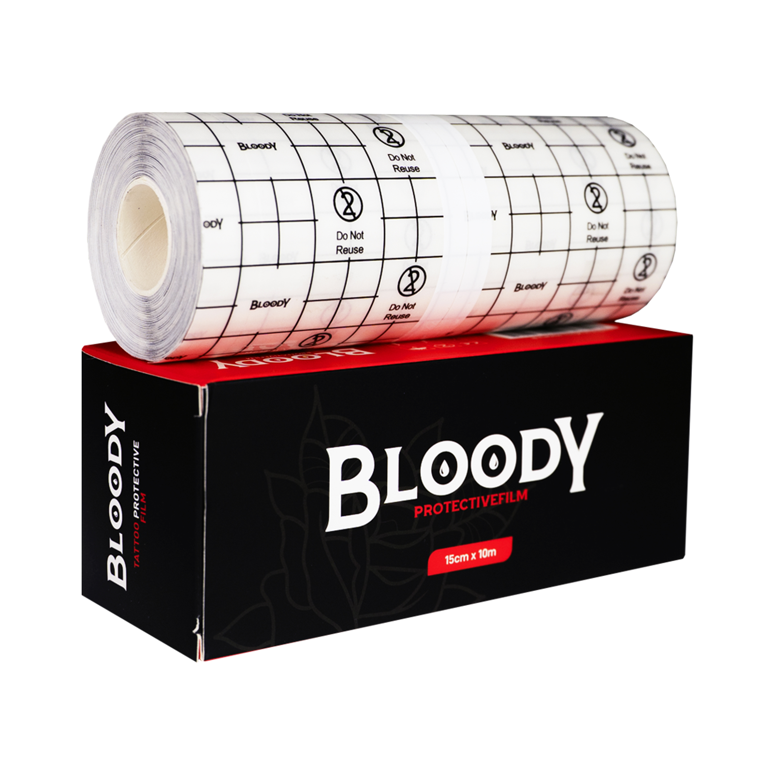 Bloody Tattoo Film - Rolle (15 cm x 10 m)