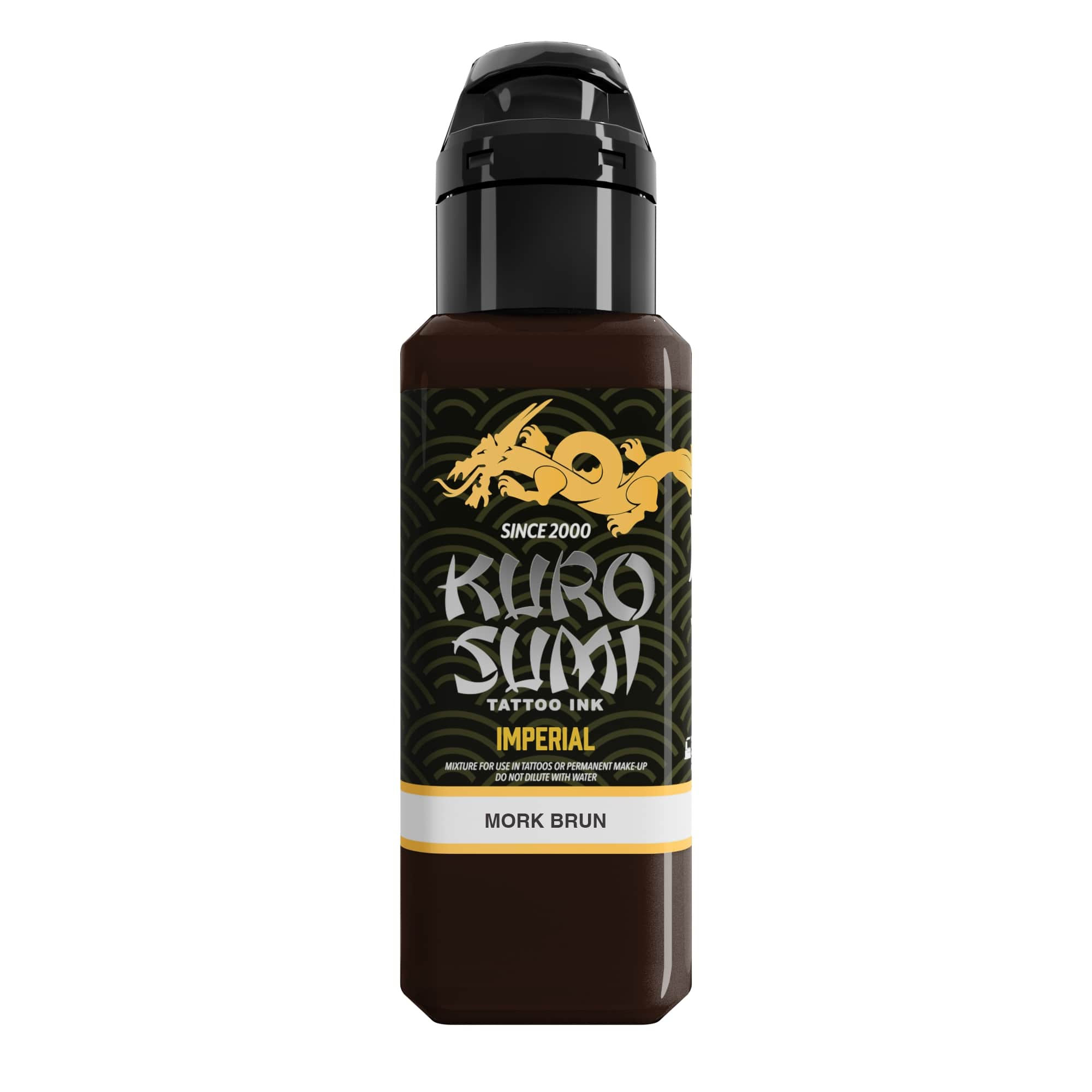 Kuro Sumi Imperial Tattoofarbe - Mork Brun