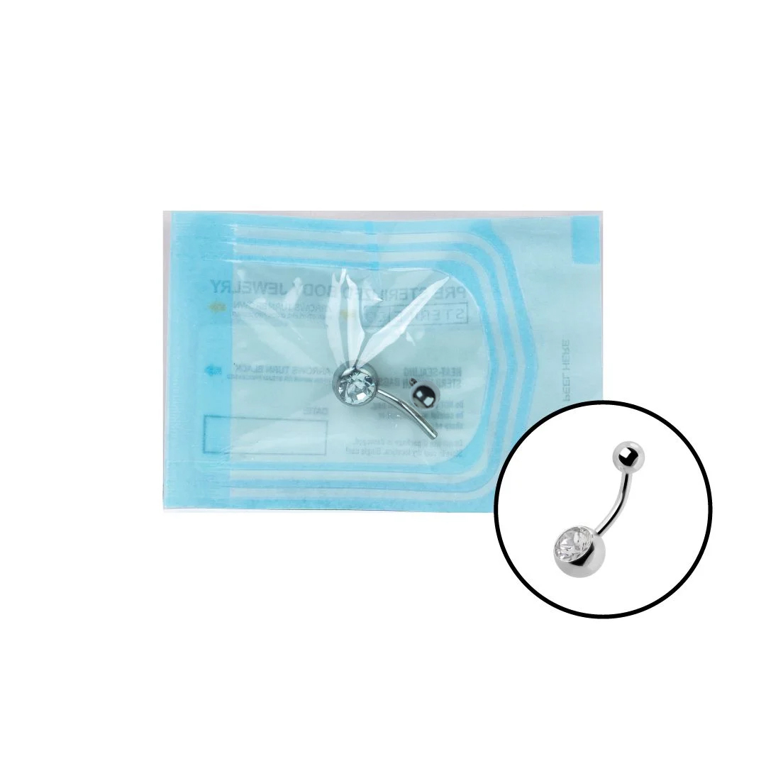 TT int STERILE JEWELLED BANANA 5&8mm