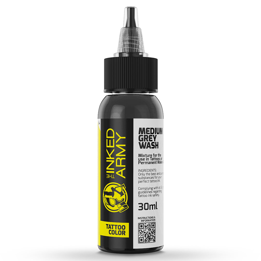 The Inked Army Ink Reach 30ml -  Medium Grey Wash