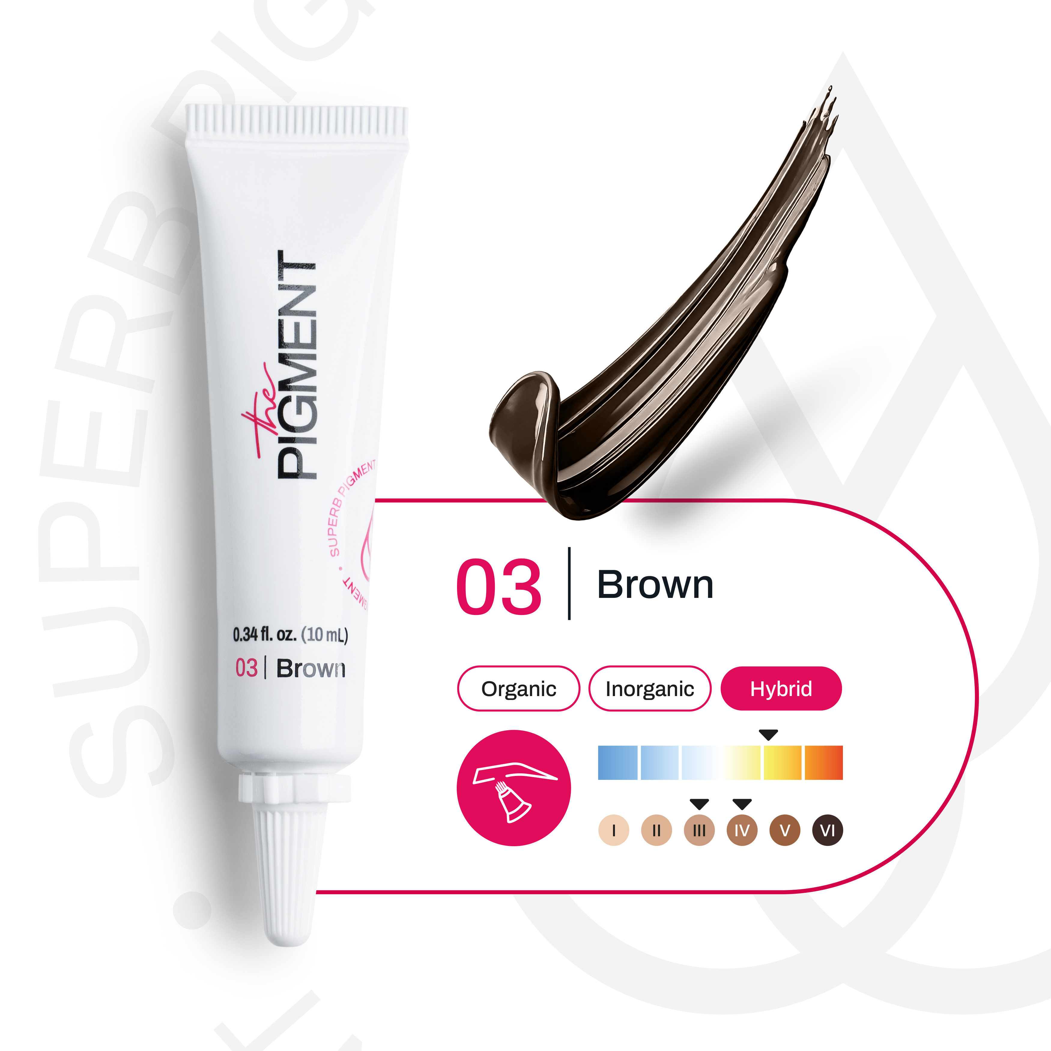 The Pigment Microblading - Brown 3 (10 ml)